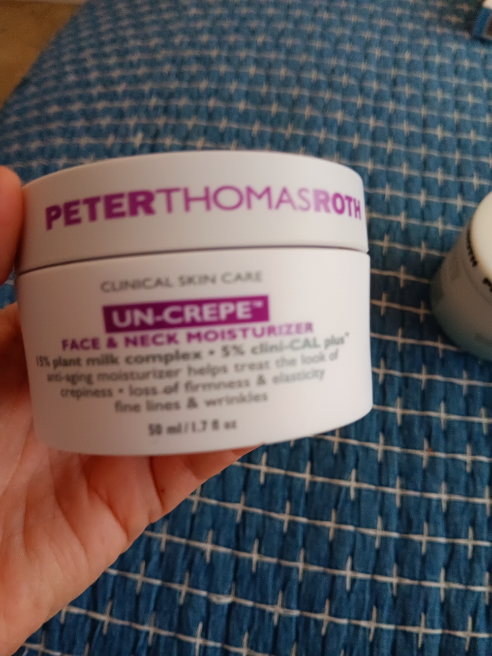 Peter Thomas Roth White Jar with Purple Logo Face & Neck Moisturizer